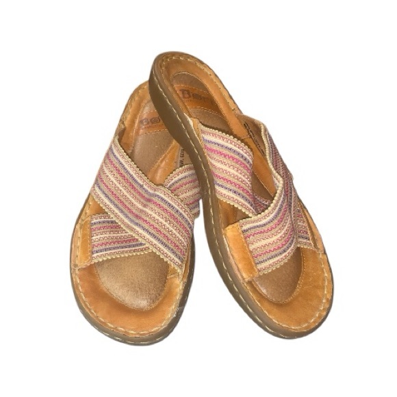 Born Multicolor Striped Slip-On Sandals - Picture 4 of 6